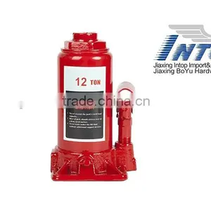 High Quality 12T Car Lifting Hydraulic Bottle Jack thumbnail-1