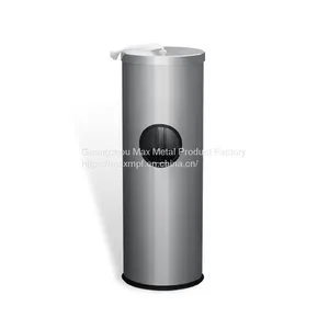 Stainless Steel Floor Standing Wet Wipe Dispenser thumbnail-2