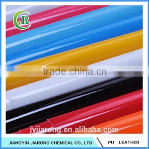 Patent Surface PU Shoe Leather Price Per Meter thumbnail-1
