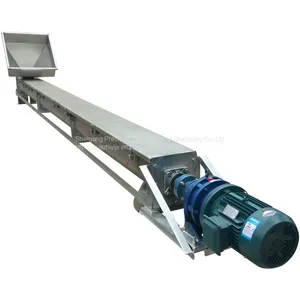 Stainless Steel Inclined Screw Conveyor / Auger Feeder / Spiral Screw Conveyor thumbnail-4