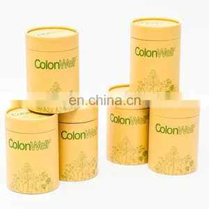Recyclable Kraft Paper Tubes Food Paper Tube for Protein Powder thumbnail-1