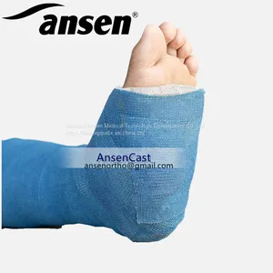 First Aid Cast Tape Polyester Fiberglass Casting Tape High Polyester Medical Plaster Cast Bandage thumbnail-1