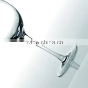 Handmade Mouth Blown High Quality Transparent Red Wine Glass thumbnail-2