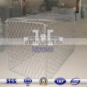 10*12cm Galvanized Woven Hexagonal Gabion Box thumbnail-1