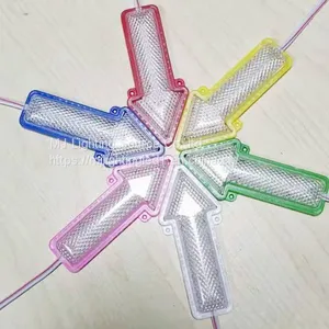 New Design Popular LED Arrow Module 3.5W 2835 Modules 18led Red Green Blue Yellow White Pink RGB thumbnail-3