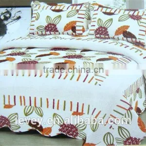 Beautiful High Quality Best Price Cotton Reative Printed 2500gsm Bed Sheet Patchwork Quilt Quilt Fabric Cotton thumbnail-2