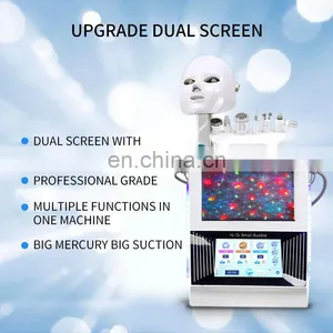 8 IN 1 Hydrogen Oxygen Small Bubble Instrument Facial Clean Oxygen Injection Wrinkle Removal Beauty Machine With Skin Testing thumbnail-4