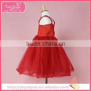 Voile Fabric Dress Model 10 Year Old Girl Flower Girl Dress thumbnail-1
