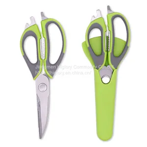 Chef's Heavy Duty Kitchen Scissors 8-in-1 Multi-Purpose Utensils With Magnetic Holder thumbnail-2