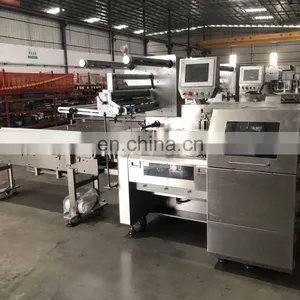 High Quality Sealing Bread Cake Burgers Bun Rusk Biscuit Automatic Horizontal Packing Machine thumbnail-5