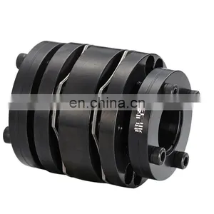 DLZ S45C Steel Customized Ferroalloy Double Disk- Type Flexible Coupling Disc Coupling With Locking Assembly thumbnail-2