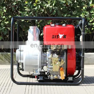 Bison China 4Inch 13Hp Agricultural Irrigation Diesel Engine High Pressure Water Pump thumbnail-2