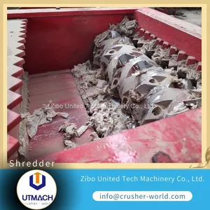 Plastic Film Shredding Machine, Single Shaft Shredder Supplier thumbnail-1