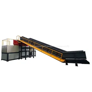 Industrial Waste Bottle Bag Strap Recycling Double Shaft Metal Plastic Shredder With ce thumbnail-2