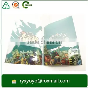 a4 Cusomized pp Plastic Two Pocket File Folder thumbnail-1
