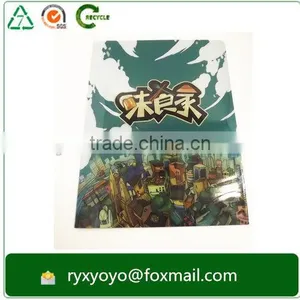 a4 Cusomized pp Plastic Two Pocket File Folder thumbnail-2