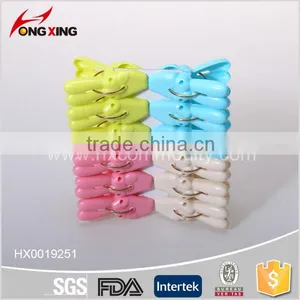 12pcs V Design Assorted Plastic Color Clothes Clips Pegs Supplier's Choice thumbnail-5