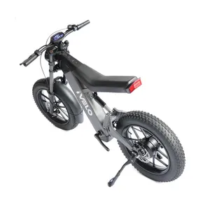 New Model 20 Inch 48V 13Ah Lithium Battery Electric Fat Tire Bike Ebike Bicycle Customized Logo thumbnail-1
