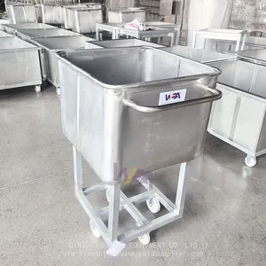 Factory Customized Cow Slaughterhouse 200L Standard Trolley For Livestock Abattoir thumbnail-1