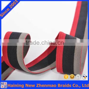 Tenacity Woven Three Colors Striped Ribbon With National Jacquard thumbnail-1