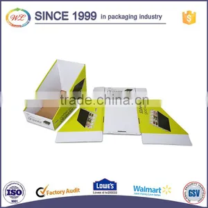 China Factory 5 Ply Color Printing Green Cardboard Corrugated Carton Box thumbnail-6