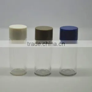 3ml Tube Glass Vial With Plastic Screw Cap, Serum Oil Bottle thumbnail-1