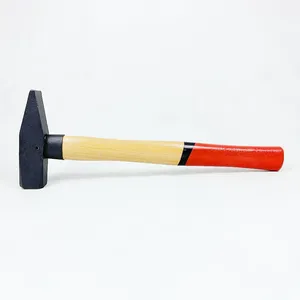 500G Size Machinist Hammer With Double Color Wooden Handle thumbnail-1