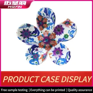 Exquisite Irregular-Shaped Hair Clips With Custom UV Printing & High-Drop Design thumbnail-1