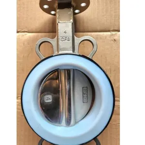 Tyco Butterfly Valves, Advantageously Supplied in Full Stainless Steel 304/316, Lined With Ptfe, Polished 304 Plates thumbnail-1