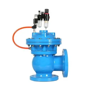 Manufacturer Direct Sales Pneumatic Angle Quick Opening Sludge Valve thumbnail-4