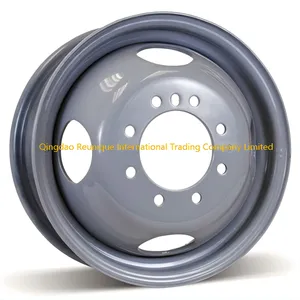 16x6 Dual Wheel Steel Trailer Wheel 8 on 6.5 Dual Wheel thumbnail-3