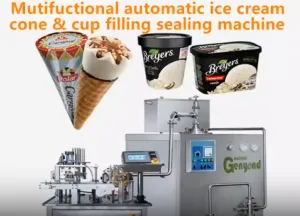 300 L/Hour Ice Cream Freezer Machine thumbnail-5