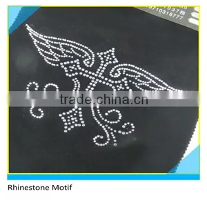 Hot Fix Rhinestone Transfer Customize Size Glass Crystal Kid Design For Bags thumbnail-5