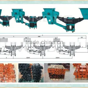 Widely Used Mechanical Trailer Suspension System Spare Parts thumbnail-1
