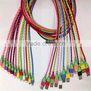 2016 Hot Selling High Quality Braided Charging Usb Cable Chinese Manufacture Directly Supply Usb Cable thumbnail-5