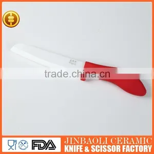 5pcs Brand New Red Handle Kitchen Ceramic Knife Set thumbnail-5