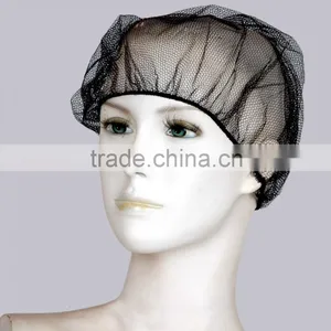 Elastic Disposable Hair Net Stockinet Nylon Polyester Mesh Caps White Black Red 18" 19" 21" 24" 28" Quality Choice thumbnail-2