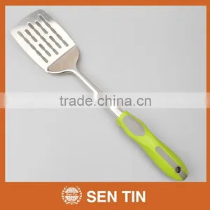 KU-B07TPR Stainless Steel Spaghetti Ladle With PP & TPR Handle Kitchen Tool thumbnail-1