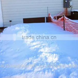 Plastic Reflective Orange Safety Snow Fence thumbnail-3