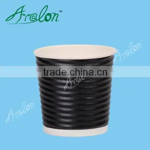 4oz Paper Cup Small Coffee Cup 4oz Ripple Paper Cup thumbnail-4