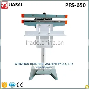 Wenzhou Factory Pedal Sealing Machine 650mm Sealing Length Use for Bag Neck Sealing thumbnail-1