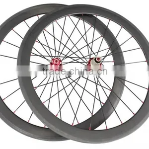2015 Carbon Disc Brake Wheel 700c Clincher Chinese Carbon Road Bike Wheel Disc thumbnail-1