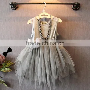 2016 New Arrival! Toddler Petti Lond Dress,kids Fluffy Ruffled Petti Dress Skirt, Girls Skirt Long Tutus,baby Girls Petticoat thumbnail-5
