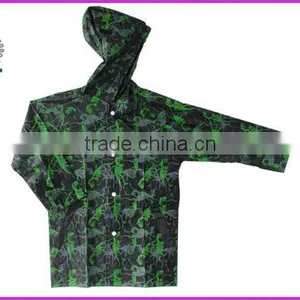 Lovely Hooded Pvc Kids Raincoat thumbnail-1