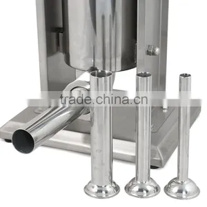 5L Vertical Commercial Sausage Stuffer 15LB Two Speed Stainless Steel Meat Press thumbnail-3