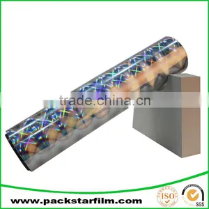 Supplier Wholesale Metallized Bopp Film With Stripe Effect thumbnail-2