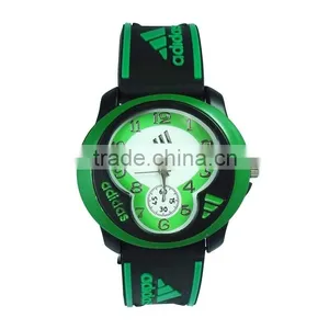 Multi Color Kids Silicone Rubber Band Watch OEM Children's Quartz Watch thumbnail-6