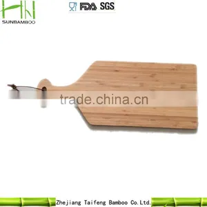 Bamboo Wood Pizza Board Cutting Board Set Chopping Board Cheese Board,Patterned Chopping Block thumbnail-2
