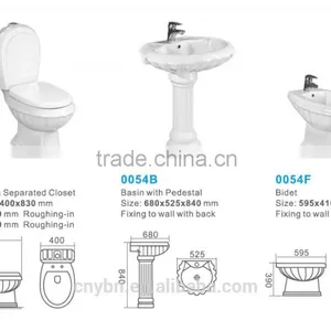 China Supplier Sanitary Ware Ceramic Bathroom Sets Two Piece Toilet thumbnail-5