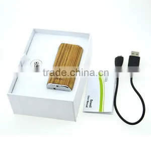2015 Newest Design Natural Wooden Mini Box Mod Bewell Wood 20W Wood Box Mod thumbnail-2